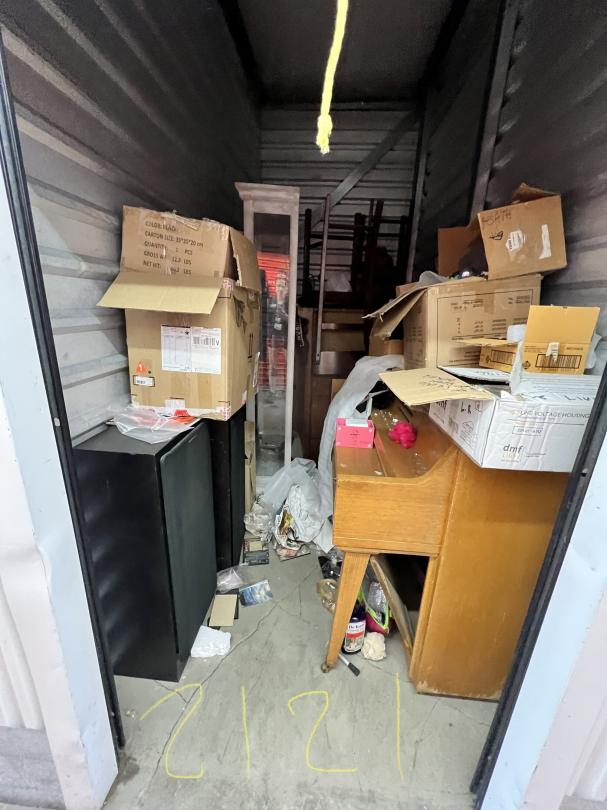 Storage Unit Auction in Sacramento, CA at Uhaul storage Auburn Blvd